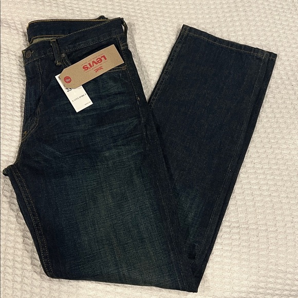 Levi's 514 straight leg jeans- W33 L32 - Picture 5 of 9